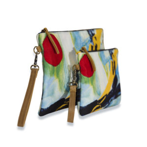 Mini pochette coloré tres tendance