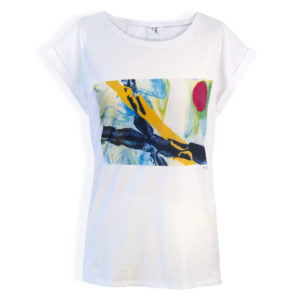 t shirt en coton avec motifs